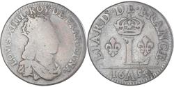World Coins - Coin, France, Louis XIV, Liard, 1654, Paris, , Copper, KM:191.1