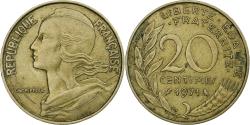 World Coins - France, 20 Centimes, Marianne, 1971, Paris, Aluminum-Bronze, , KM:930