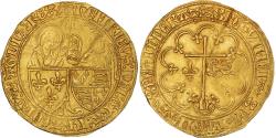 Ancient Coins - Coin, France, Henri VI, Salut d'or, 1423-1449, Rouen, 2nd Emission,