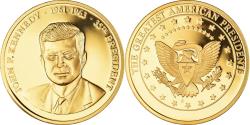 Us Coins - United States of America, Medal, Les Présidents des Etats-Unis, J. Kennedy