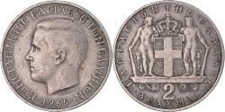 World Coins - Coin, Greece, 2 Drachmai, 1966