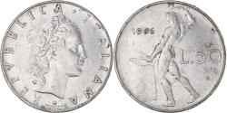 World Coins - Coin, Italy, 50 Lire, 1966