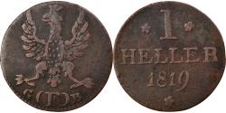 World Coins - Coin, German States, FRANKFURT AM MAIN, Heller, 1819, Frankfurt am Main