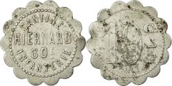 World Coins - Coin, France, 60ème d'Infanterie, Cantine Hienard, Besançon, 10 Centimes