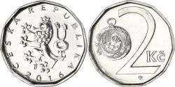 World Coins - Coin, Czech Republic, 2 Koruny, 2016