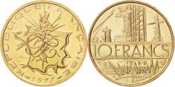 World Coins - Coin, France, Mathieu, 10 Francs, 1977, , Nickel-brass, KM:940