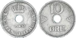 World Coins - Coin, Norway, 10 Öre, 1937