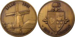 World Coins - Belgium, Token, 100 Lindelo - Lillo, 1981, Bronze,