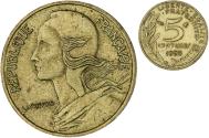 World Coins - Coin, France, Marianne, 5 Centimes, 1998, Paris, , Aluminum-Bronze