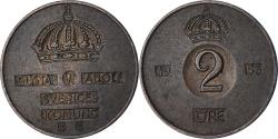 World Coins - Sweden, 2 Öre, 1953