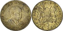 World Coins - Kenya, 5 Cents, 1989