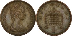 World Coins - Coin, Great Britain, Elizabeth II, 1 New Penny, 1974, , Bronze, KM:915