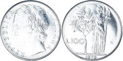 World Coins - Coin, Italy, 100 Lire, 1979, Rome, , Stainless Steel, KM:96.1