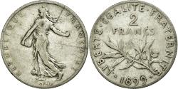 World Coins - Coin, France, Semeuse, 2 Francs, 1899, , Silver, Gadoury:532