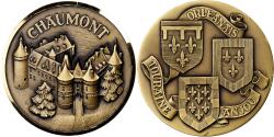 World Coins - France, Medal, Touraine, Orléanais, Anjou, Chaumont, Bronze, J. Balme,