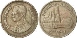 World Coins - Thailand, Rama IX, Baht, 1982, Copper-nickel,