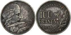 World Coins - France, 100 Francs, Cochet, 1858, Paris, Chouette, Copper-nickel,