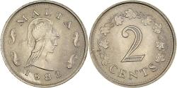 World Coins - Coin, Malta, 2 Cents, 1982, British Royal Mint, , Copper-nickel, KM:9