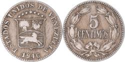 World Coins - Coin, Venezuela, 5 Centimos, 1946