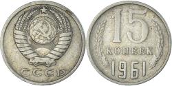 World Coins - Coin, Russia, 15 Kopeks, 1961