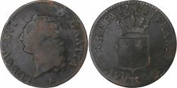World Coins - France, Louis XVI, Sol, 1785, Lille, Copper, , Gadoury:350