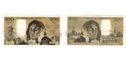 World Coins - France, 500 Francs, Pascal, 1974, U.45, EF(40-45), Fayette:71.12, KM:156c