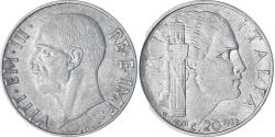 World Coins - Coin, Italy, Vittorio Emanuele III, 20 Centesimi, 1939, Rome,