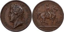 World Coins - France, Token, L'Armée au Duc d'Orléans Prince Royal, 1842, Copper,