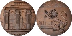 World Coins - France, Medal, Ville d'Autun, Bourgogne, Geography, 1983, , Bronze