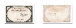 World Coins - Banknote, France, 5 Livres, 1793, Convieme, 1793-10-31, EF(40-45), KM:A76