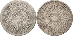 World Coins - Coin, Morocco, 'Abd al-Aziz, 1/2 Dirham, 1900, Paris, , Silver, KM:9.2