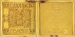 World Coins - France, Medal, Stamp, 1 Kreuzer Bavaria, History, , Vermeil