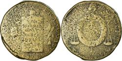 World Coins - Coin, France, 2 sols aux balances non daté, 2 Sols, An 2, Limoges,