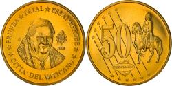 World Coins - Vatican, Medal, 50 C, Essai-Trial Benoit XVI, 2008, , Brass