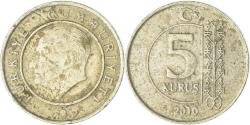 World Coins - Coin, Turkey, 5 Kurus, 2010