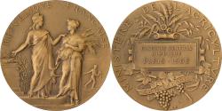 World Coins - France, Medal, Concours Central Hippique de Paris, 1905, Bronze, Alphée Dubois