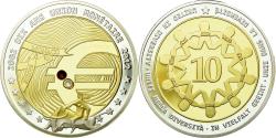 World Coins - Monaco, Medal, Europe, Les 10 Ans de l'Union Monétaire, 2012, , Copper