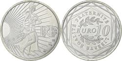 World Coins - France, 10 Euro, Semeuse, 2009, Silver, , Gadoury:EU337, KM:1580
