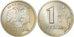 World Coins - Russia, Rouble, 1997, Saint Petersburg, Copper-Nickel-Zinc, , KM:604