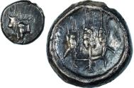 Ancient Coins - Coin, Bithynia, Hemidrachm, ca. 367/6-340 BC, Kalchedon, , Silver
