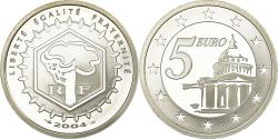 World Coins - France, 5 Euro, 2004, BE, , Silver, KM:2010