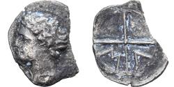 Ancient Coins - Gaul, Obol, 4th-1st centuries BC, Massalia, Silver,