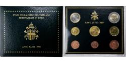World Coins - Vatican, 1 Cent to 2 Euro, 2005, FDC, , Bi-Metallic