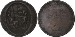 World Coins - France, 5 Sols, Monneron, 1792, Birmingham, Bronze, , KM:Tn31