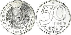 World Coins - Coin, Kazakhstan, 50 Tenge, 2002, Kazakhstan Mint, , Copper-Nickel-Zinc