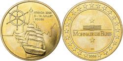 World Coins - France, Token, Rouen - Armada du siècle voilier, 2008, Copper-nickel Aluminium