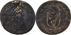 World Coins - Free imperial city of Nuremberg, Nuremberg token, Louis XIV, Écu de France