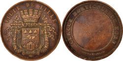 World Coins - France, Medal, Ville de Lille, Cercle Horticole du Nord, Flora,