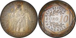 World Coins - France, 10 Euro, Hercule, 2012, MDP, Silver, , KM:2073