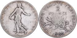 World Coins - France, 2 Francs, Semeuse, 1900, Paris, Silver, , Gadoury:532, KM:845.1